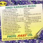 HINDI KARAOKE VOL-35