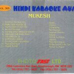 HINDI KARAOKE VOL-305-